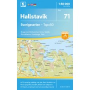 71 Hallstavik Sverigeserien 1:50 000